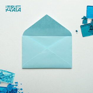 Мини плик - светло син 70