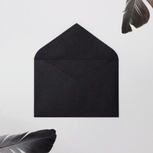 Мини плик - черен 97