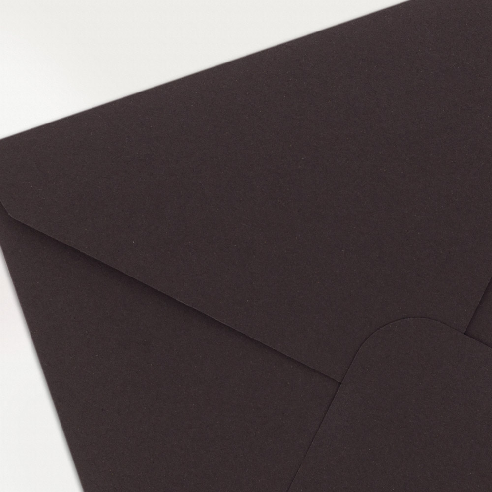 Квадратен плик - coffee - Image 2