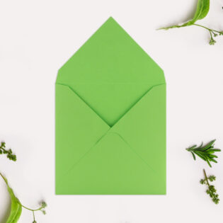 Цветен плик - светло зелен 83
